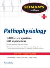 Cover image: Schaum's Outline of Pathophysiology 1st edition 9780071623698