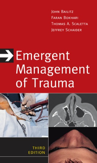 Cover image: Emergent Management of Trauma 3rd edition 9780071624343