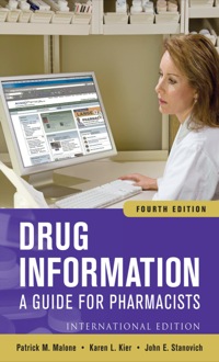 Cover image: Drug Information 4th edition 9780071624954