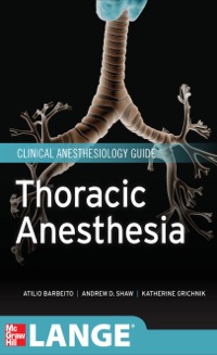 Cover image: Thoracic Anesthesia 1st edition 9780071625661