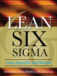 صورة الغلاف: Lean Six Sigma Using SigmaXL and Minitab 1st edition 9780071621304