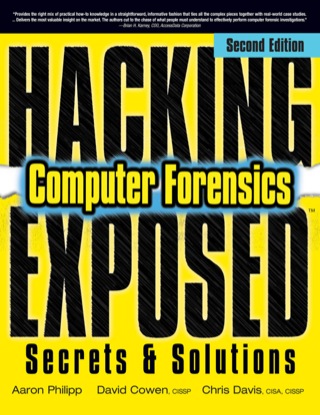 Cover image: Hacking Exposed Computer Forensics 2nd edition 9780071626774