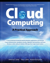 Omslagafbeelding: Cloud Computing: A Practical Approach 1st edition 9780071626941