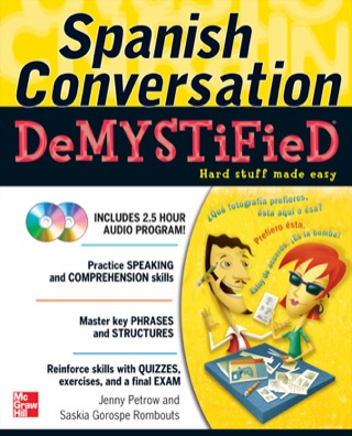 Cover image: Spanish Conversation Demystified 1st edition 9780071627078