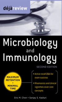 Cover image: Deja Review Microbiology & Immunology 2nd edition 9780071627153