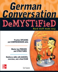 Cover image: German Conversation Demystified 1st edition 9780071627221