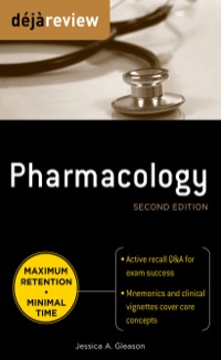 Cover image: Deja Review Pharmacology 2nd edition 9780071627290