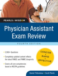 Cover image: Physician Assistant Exam Review 4th edition 9780071627719