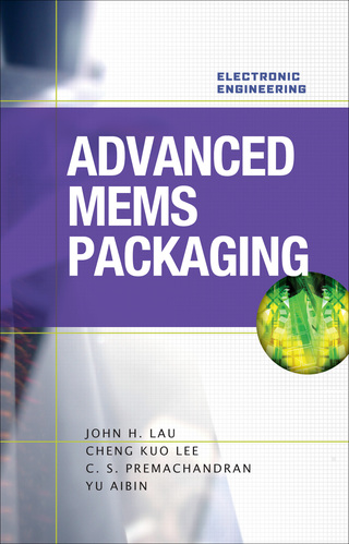 Cover image: Advanced MEMS Packaging 1st edition 9780071626231