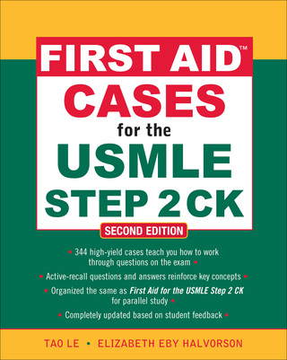 Cover image: First Aid Cases for the USMLE Step 2 CK, Second Edition 2nd edition 9780071625708