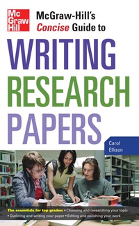 Cover image: McGraw-Hill's Concise Guide to Writing Research Papers 1st edition 9780071629898