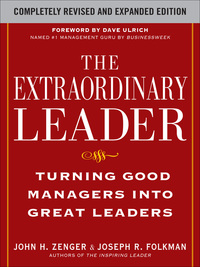Imagen de portada: The Extraordinary Leader:  Turning Good Managers into Great Leaders 2nd edition 9780071628082