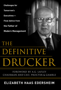 Cover image: The Definitive Drucker 1st edition 9780071472333