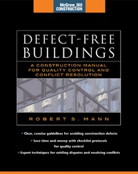 صورة الغلاف: Defect-Free Buildings (McGraw-Hill Construction Series) 1st edition 9780071479592