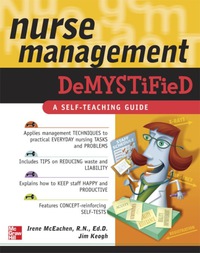 Cover image: Nurse Management Demystified 1st edition 9780071472418