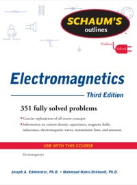 Cover image: Schaum's Outline of Electromagnetics 3rd edition 9780071632355