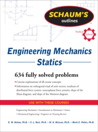 Cover image: Schaum's Outline of Engineering Mechanics: Statics 6th edition 9780071632379