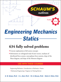 Imagen de portada: Schaum's Outline of Engineering Mechanics: Statics 6th edition 9780071632379
