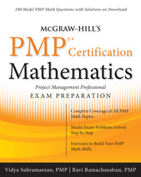 Imagen de portada: McGraw-Hill's PMP Certification Mathematics 1st edition 9780071633055