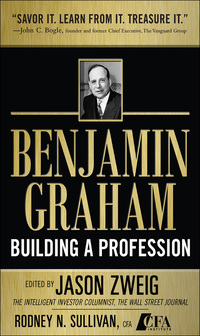 Imagen de portada: Benjamin Graham, Building a Profession: The Early Writings of the Father of Security Analysis 1st edition 9780071633260