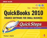 Imagen de portada: QuickBooks 2010 QuickSteps 1st edition 9780071633321