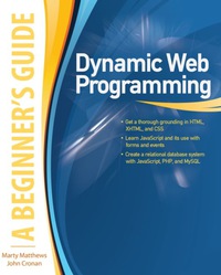 Cover image: Dynamic Web Programming: A Beginner's Guide 1st edition 9780071633444