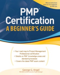 Cover image: PMP Certification, A Beginner's Guide 1st edition 9780071633703