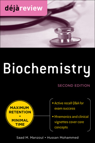 Cover image: Deja Review Biochemistry, Second Edition 2nd edition 9780071627177