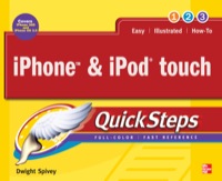 Cover image: iPhone & iPod touch QuickSteps 1st edition 9780071634854