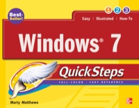 Cover image: Windows 7 QuickSteps 1st edition 9780071635691