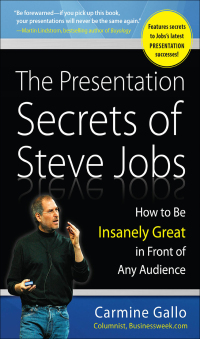Imagen de portada: The Presentation Secrets of Steve Jobs: How to Be Insanely Great in Front of Any Audience 1st edition 9780071636087