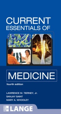 Cover image: CURRENT Essentials of Medicine 4th edition 9780071637909