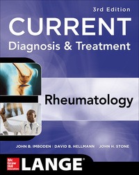 Cover image: Current Diagnosis & Treatment in Rheumatology, Third Edition 3rd edition 9780071638050