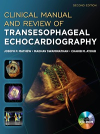Cover image: Clinical Manual and Review of Transesophageal Echocardiography 2nd edition 9780071638074