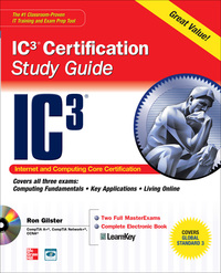 صورة الغلاف: Internet Core and Computing IC3 Certification Global Standard 3 Study Guide 1st edition 9780071638111