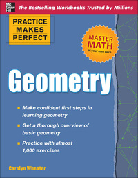 Cover image: Practice Makes Perfect Geometry 1st edition 9780071638142