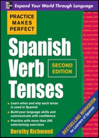 Cover image: Practice Makes Perfect Spanish Verb Tenses 2/E (ENHANCED EBOOK) 2nd edition 9780071639309