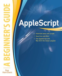 Imagen de portada: AppleScript: A Beginner's Guide 1st edition 9780071639545