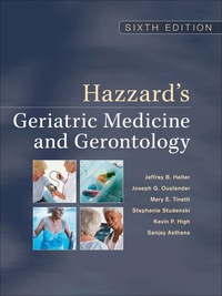 Cover image: Hazzard's Geriatric Medicine and Gerontology, Sixth Edition 6th edition 9780071488723