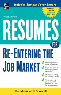 Imagen de portada: Resumes for Re-Entering the Job Market 3rd edition 9780071493215