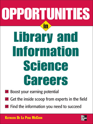 Titelbild: Opportunities in Library and Information Science 3rd edition 9780071545310
