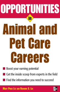 Cover image: Opportunities in Animal and Pet Careers 2nd edition 9780071545341