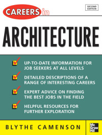 صورة الغلاف: Careers in Architecture 2nd edition 9780071545563