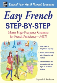 صورة الغلاف: Easy French Step-by-Step 1st edition 9780071453875