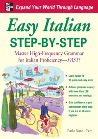 Imagen de portada: Easy Italian Step-by-Step 1st edition 9780071453899
