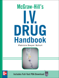 Imagen de portada: McGraw-Hill's I.V. Drug Handbook 1st edition 9780071548632