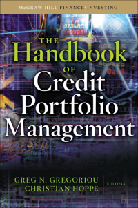 Cover image: The Handbook of Credit Portfolio Management 1st edition 9780071598347