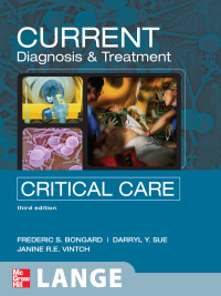 Cover image: CURRENT Diagnosis and Treatment Critical Care, Third Edition 3rd edition 9780071436571