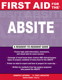 Imagen de portada: First Aid for the® ABSITE 1st edition 9780071545471