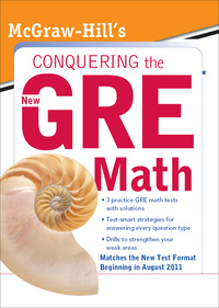 Cover image: McGraw-Hill's Conquering the New GRE Math 1st edition 9780071495950